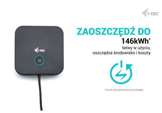 i-tec Stacja dokująca USB-C HDMI Dual DP Docking Station Power Delivery 100 W + i-tec Universal Charger 100 W