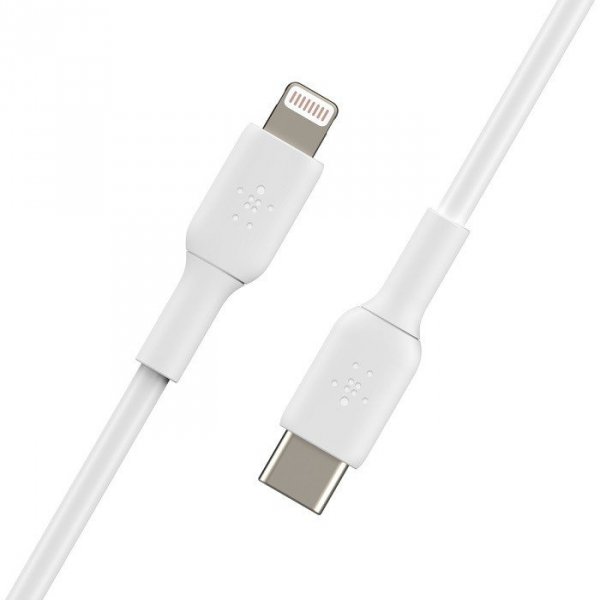Belkin Kabel BoostCharge USB-C do Lightning 1m biały
