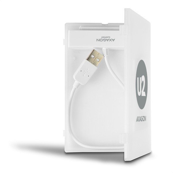 AXAGON ADSA-1S Adapter USB 2.0 SATA do szybkiego przyłączenia 2.5&quot; SSD/HDD Z pudełkiem