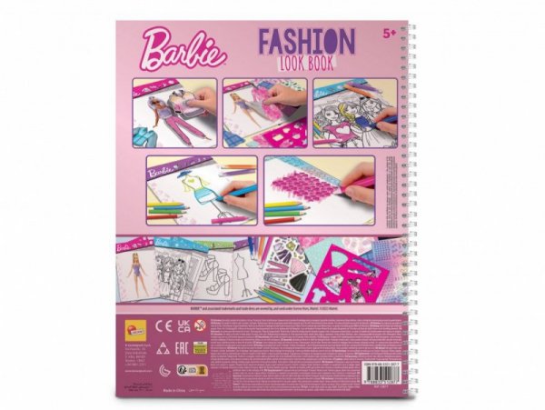 Lisciani Książeczka szkicownik Barbie