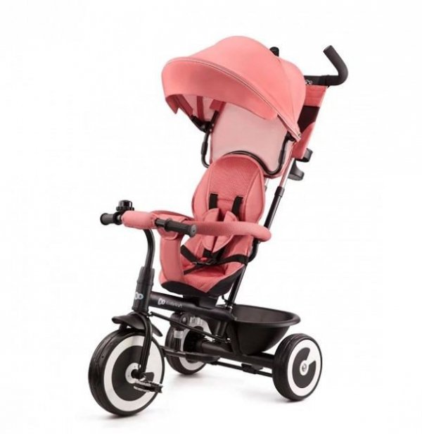Kinderkraft Rowerek trójkołowy ASTON ROSE PINK