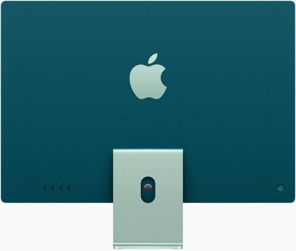 Apple iMac 24 cale: M3 8/10, 8GB, 256GB SSD - Zielony