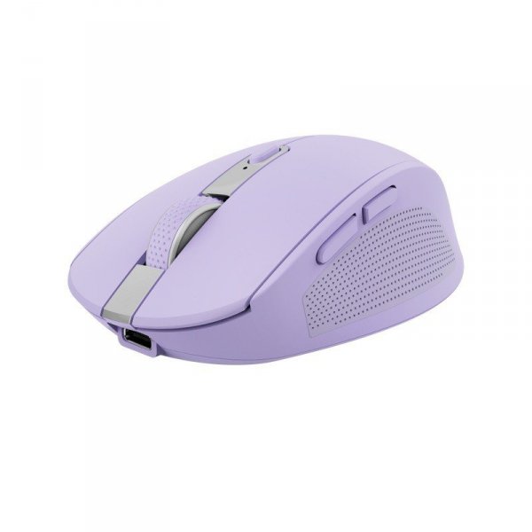 Trust Bezprzewodowa mysz OZAA Compact Fioletowa