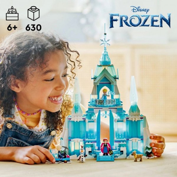 LEGO Klocki Disney Princess 43244 Lodowy pałac Elzy