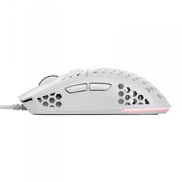 Trust Mysz gamingowa lekka biała GXT928W HELOX