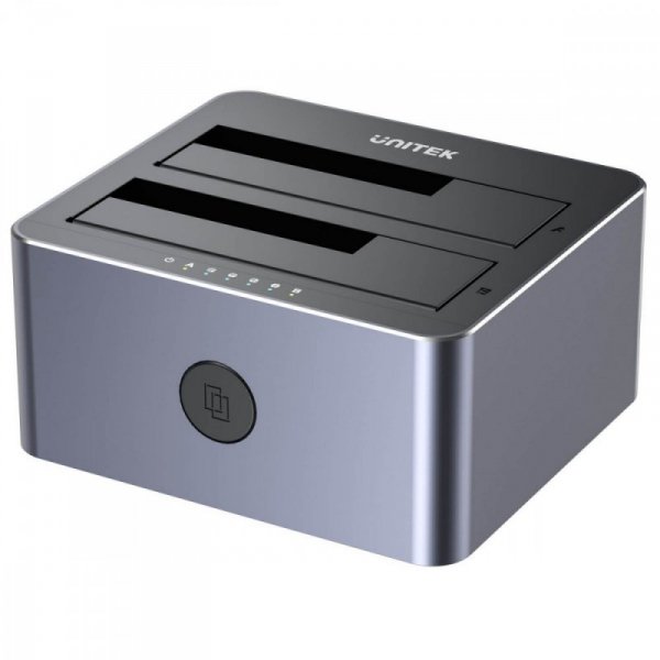 Unitek Stacja klonująca dyski 2,5/3,5 USB 5 Gbps; Y-3026GY01-EU