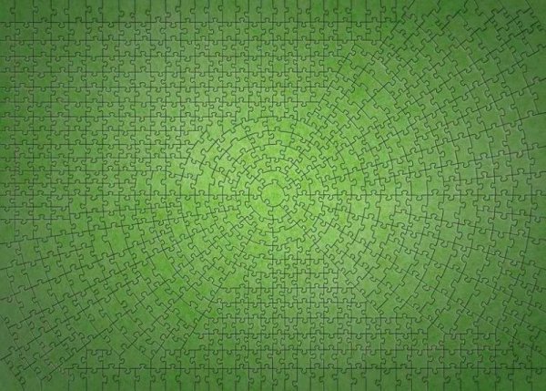 Ravensburger Polska Puzzle 736 elementów Krypt Neon Zielony