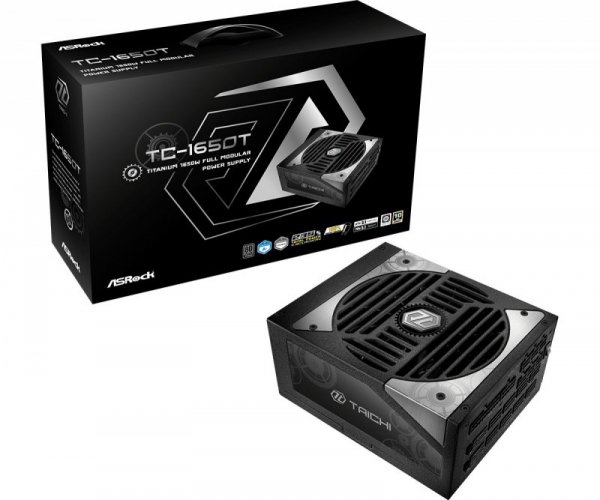 ASRock Zasilacz TC-1650T 1650W 80PLUS TITANUM modularny