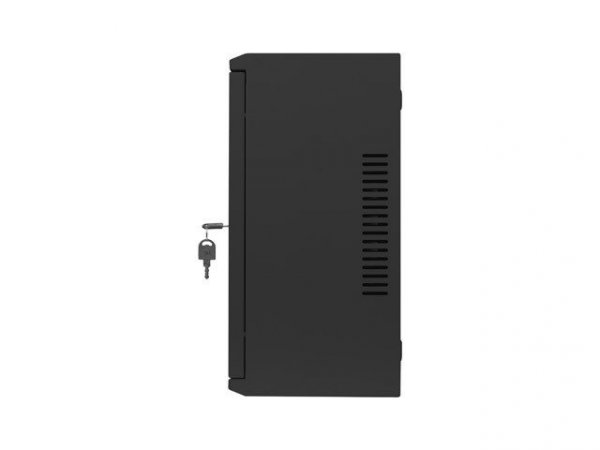 Lanberg Szafa instalacyjna rack wisząca 19 cali 6U+3U 540x200 niskoprofilowa (złożona) czarna