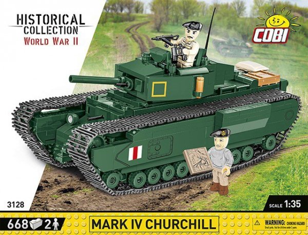 Cobi Klocki Klocki Mark IV Churchill 668 klocków