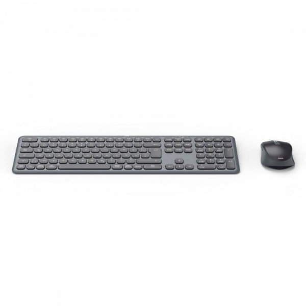 Hama Zestaw klawiatura i mysz WKM-550 Czarno-szara