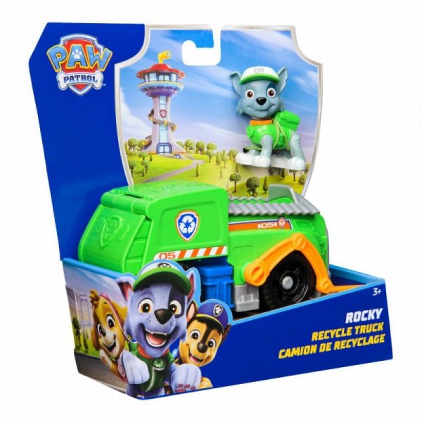 Spin Master Pojazd podstawowy Psi Patrol Rocky