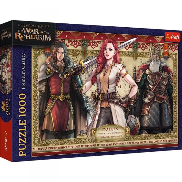 Trefl Puzzle 1000 elementów Władca Pierścieni Wojna Rohirrimów