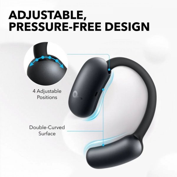 Anker Słuchawki bezprzewodowe Soundcore Aero Fit 2 Bluetooth czarne