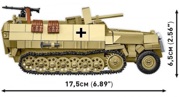 Cobi Klocki Klocki Half-Truck Sd.Kfz.251 500 klocków