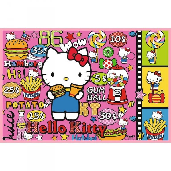 Trefl Puzzle 2x200 elementów Hello Kitty i przyjaciele