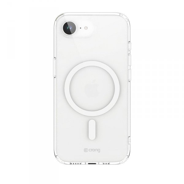 CRONG Clear MAG Cover - Etui iPhone 16e MagSafe Przezroczystye