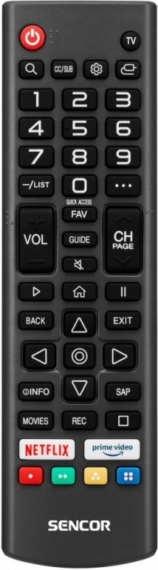 Sencor Telewizor 32 cale Smart webOS LG 12/240V SLE 32S830WB Wi-Fi BT5.0