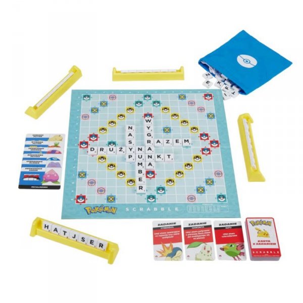 Mattel Gra Scrabble Pokemon