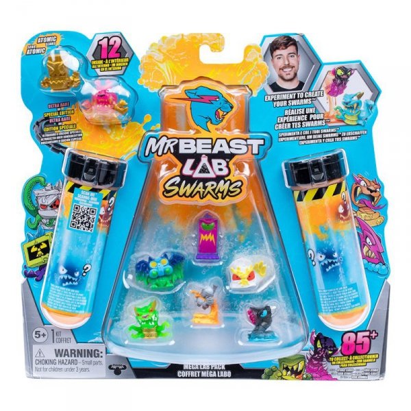 Cobi Figurki Mr Beast Lab - Rój Mega Lab 12-pak