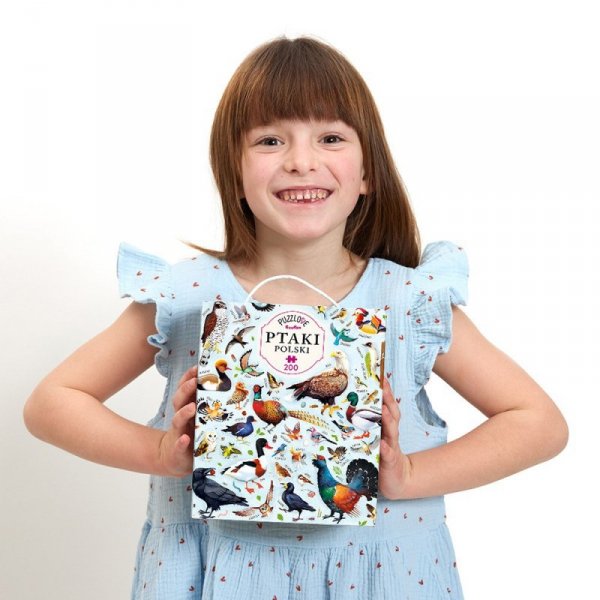 CzuCzu Puzzle Puzzlove Ptaki 200 elementów