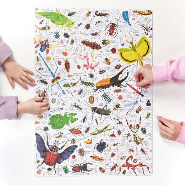 CzuCzu Puzzle Puzzlove Owady 200 elementów
