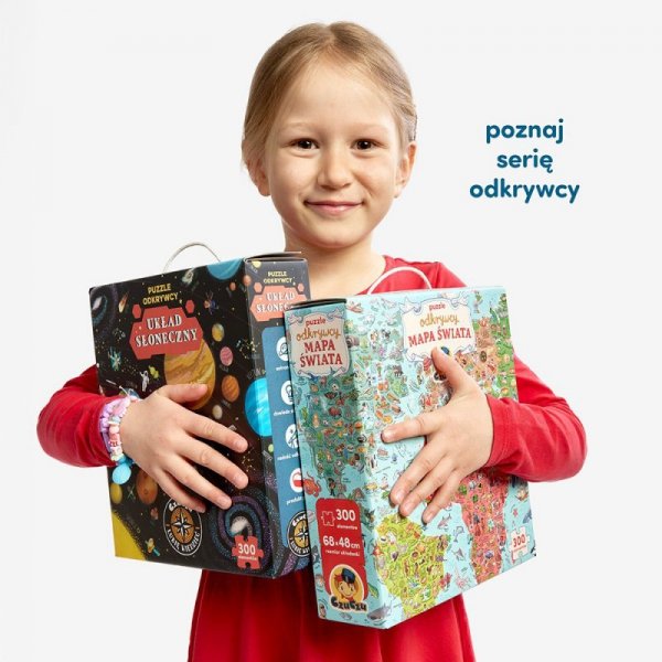 CzuCzu Puzzle Odkrywcy - Układ słoneczny 300 elementów