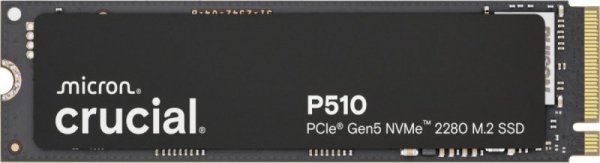 Crucial Dysk SSD P510 2TB M.2 NVMe Gen5 2280 10000/8700 MB/s