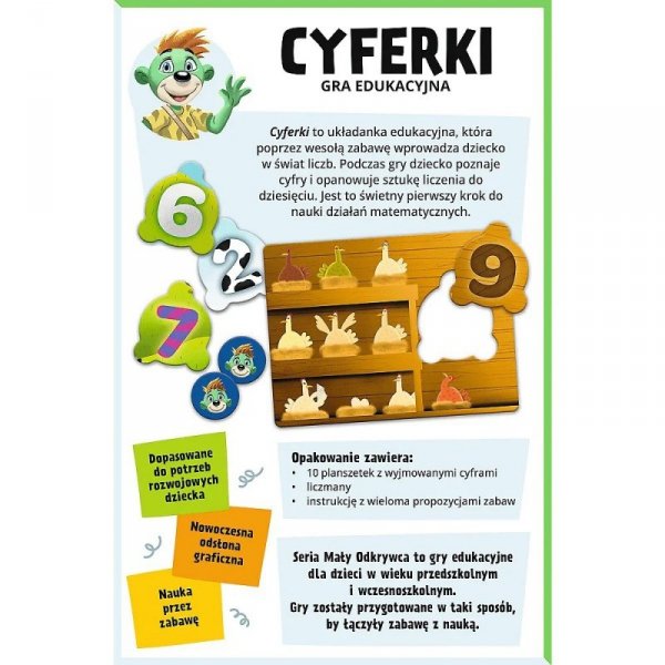 Trefl Gra Cyferki Mały Odkrywca