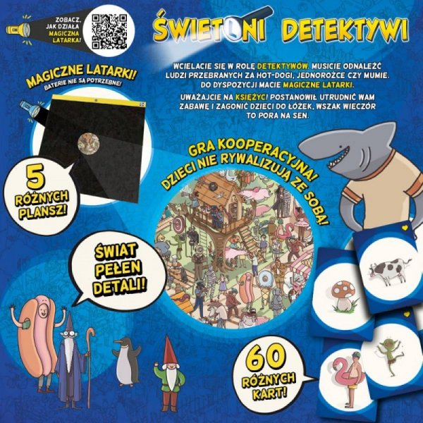 Nasza księgarnia Gra Świetlni detektywi