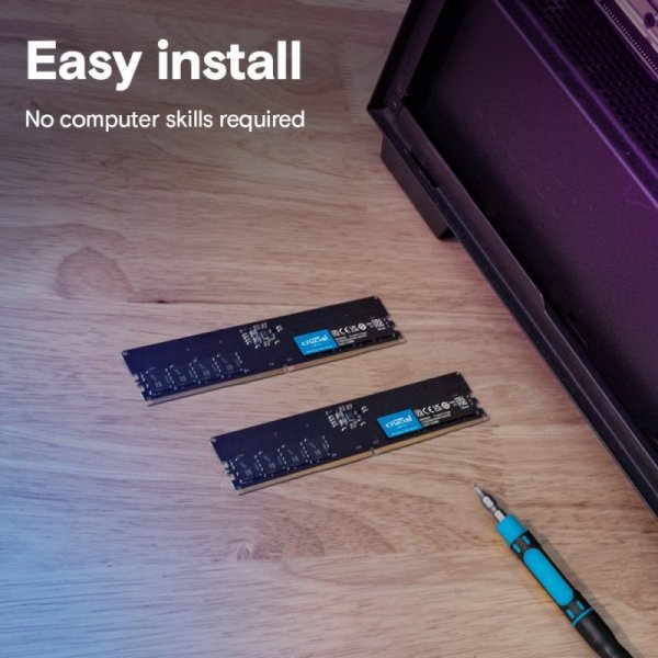 Crucial Pamięć DDR5 64GB(2*32GB)/5600 CL46 (16Gbit)
