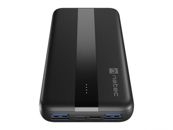 Natec Powerbank TREVI Slim Q V2 2xUSB-A 18W 1xUSB-C 20W