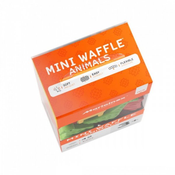 Marioinex Klocki Mini Waffle  - Zwierzęta 42 elementy