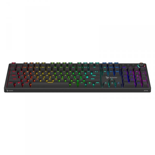 Savio Klawiatura mechaniczna STYX Outemu Blue Hot Swap RGB