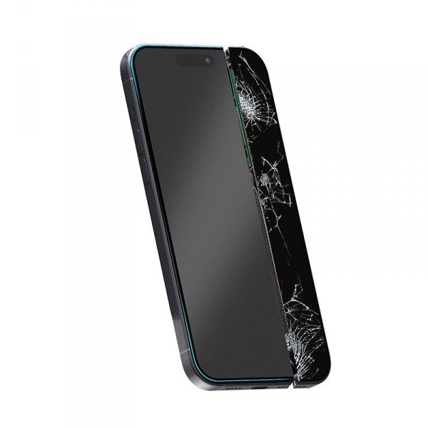 CRONG Niepękające szkło hybrydowe Nano Glass iPhone 16 Pro