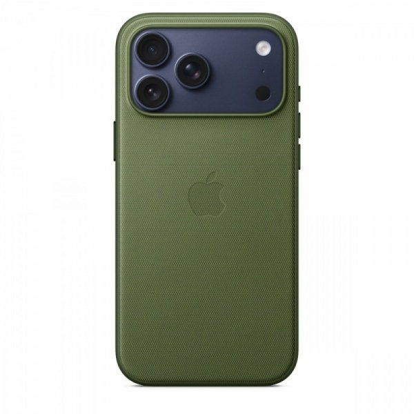 Apple Etui z tkaniny TechWoven z MagSafe do iPhonea 17 Pro Max - zielone