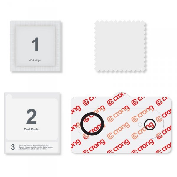 CRONG Lens Shield - Szkło na aparat i obiektyw iPhone 17 Air