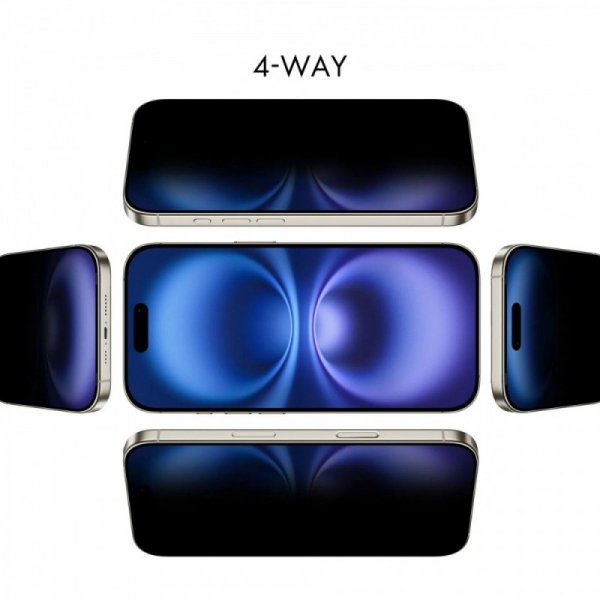 DICOTA Filtr prywatyzujący 4 stronny do Apple iPhone 17 Pro