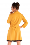Merribel Jentyna Yellow Šaty