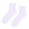 Steven 037 bílé Dámské ponožky