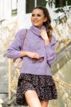 Merribel Sevenel Lilac Svetr