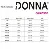 Donna Ivana černá plus size Noční košilka