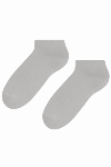 Steven 045 popelavé Pánské kotníkové ponožky