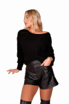 Merribel Kasila Black Dámský svetr