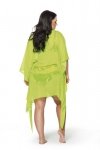 Ava 021 neon yellow pareo Plážové šaty