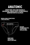 Atlantic Sport 1573 černé Pánské slipy