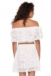 Lingadore 7218 off white Plážová sukně