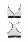 PS008 TOP grey sportowy biustonosz sportowy