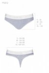 PS012 TOP grey biustonosz bawełniany