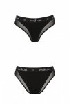 PS002 PANTIES black figi z siateczką